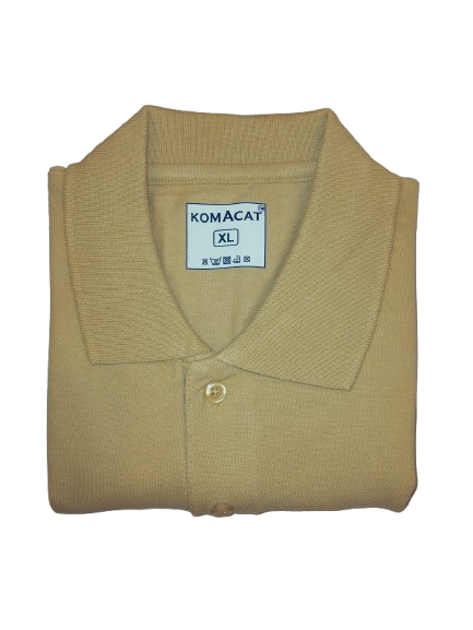 Komacat 100% Cotton Classic Unisex Polo T-Shirt
