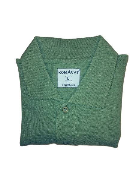 Komacat 100% Cotton Classic Unisex Polo T-Shirt