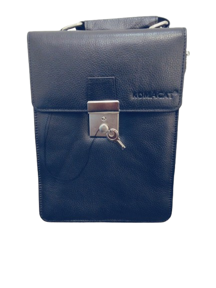 Komacat Leather Cross Body & Side Bag with Carry Handles