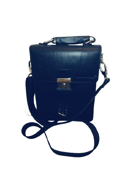 Komacat Leather Cross Body & Side Bag with Carry Handles