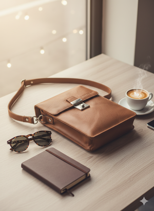 Cross body leather bags